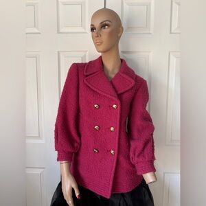 Vintage Coach Y2K Coat with Tattersall Lining